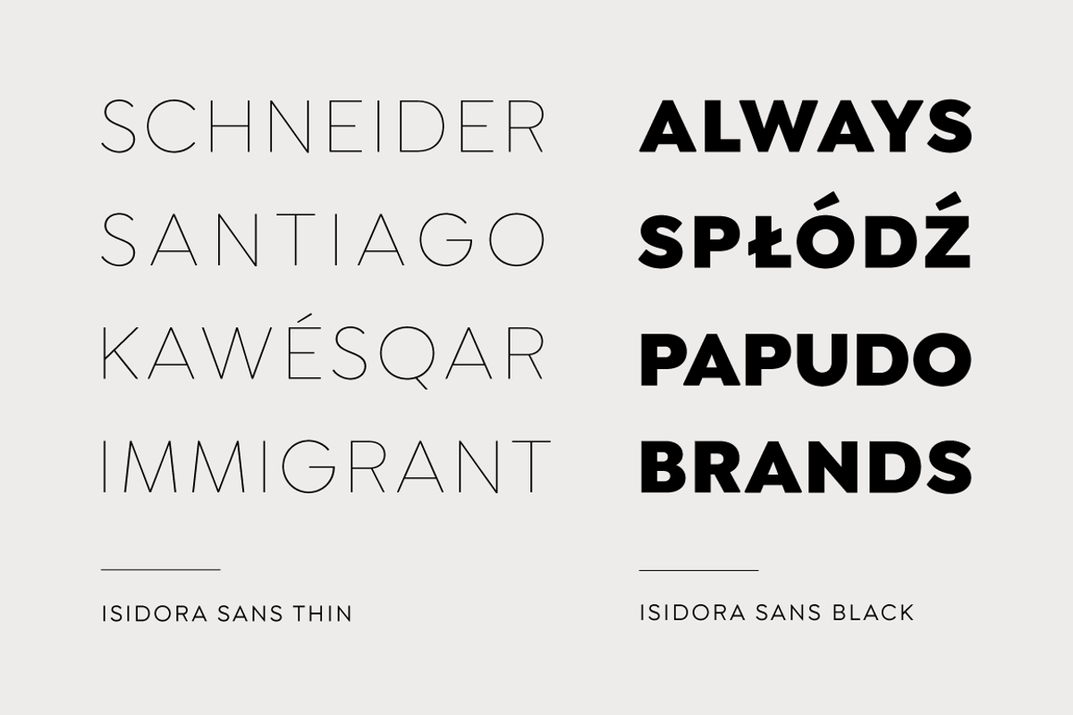 Isidora Sans, a Sans Serif Font by Latinotype (Photo 11 of 12)