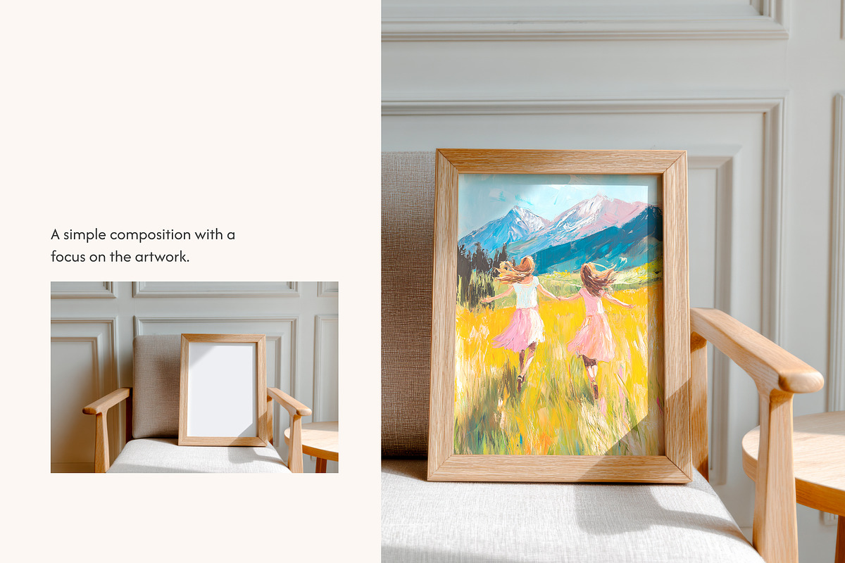 Slow Life Frame mockup, a Household Mockup by Trissa (Photo 3 of 9)