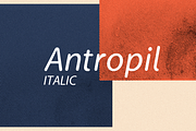 Antropil Italic font [30% OFF], a Sans Serif Font by Alvotype (Thumbnail 1 of 3)