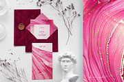 Red pink abstract backgrounds, a Texture Graphic by MiraEl Art (Thumbnail 5 of 16)