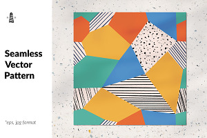 Abstract seamless pattern