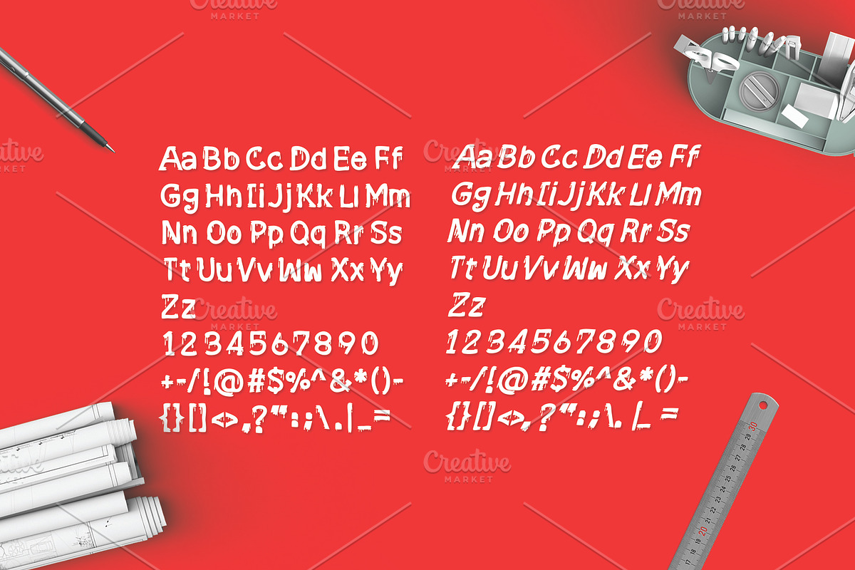 Blood Night Font preview 2