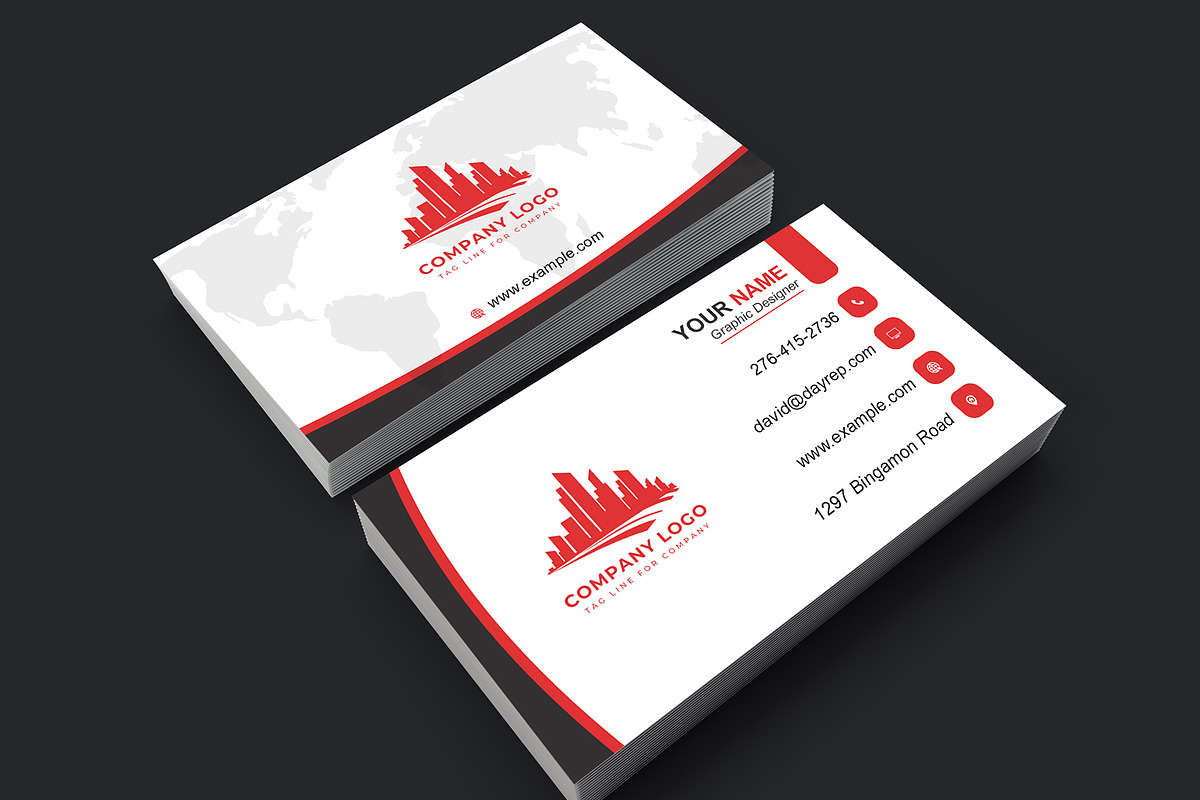 Editable Minimal Business Card preview 5