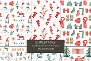 Christmas clipart and patterns, an Animal Illustration by Visual Animal (Thumbnail 6 of 8)