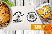 Chanterelles. Mushroom collection, a Food Illustration by Alena Kaz (Thumbnail 3 of 3)