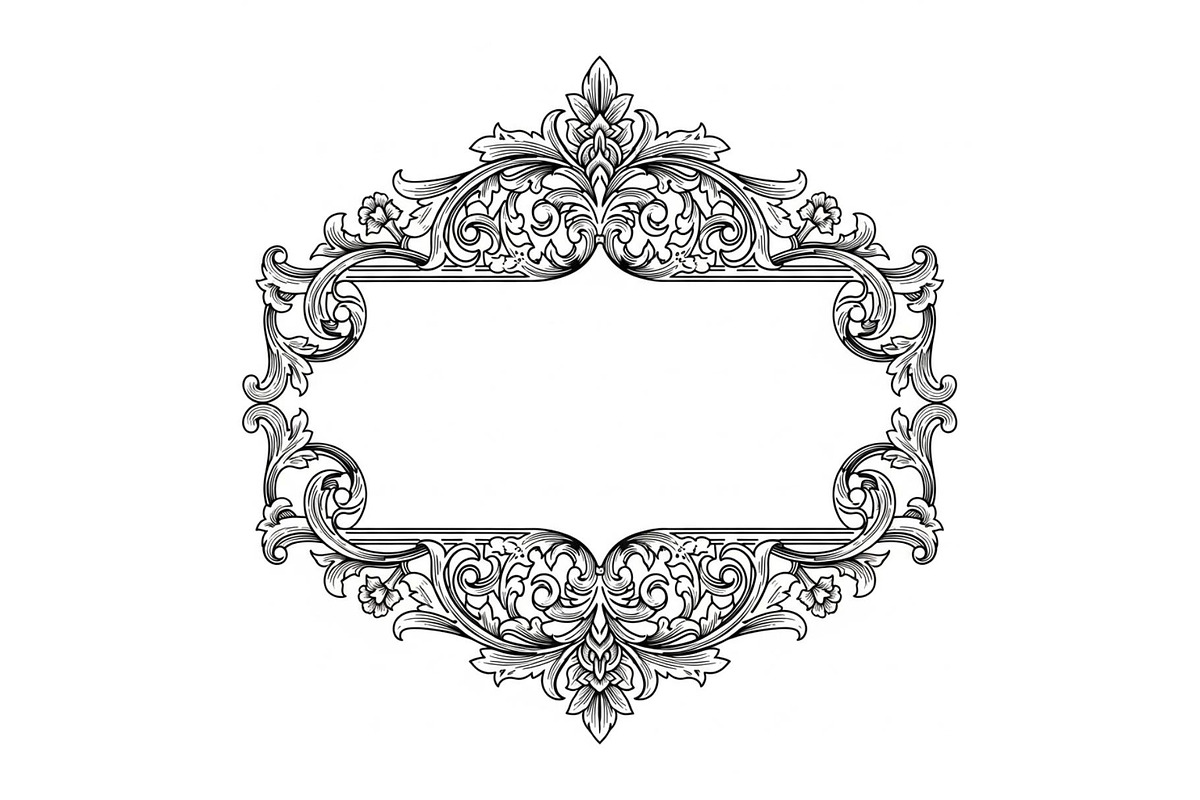 Laser Cut Frame Design SVG, a Graphic by musafir_fashion (Photo 6 of 11)