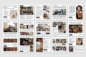 Social Media Growth Pack for Coffee