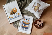 Little Atelier – Kids Frame Mockups, an Apparel Mockup by NikiArts (Thumbnail 11 of 12)