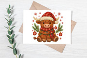 Retro Patchwork Crochet Highland Cow, an Icon by Canvas Craft (Thumbnail 3 of 5)