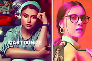 Acid Oil Paint & Cartoonize Effect, an Action Add-On by MRI STUDIO (Thumbnail 3 of 20)