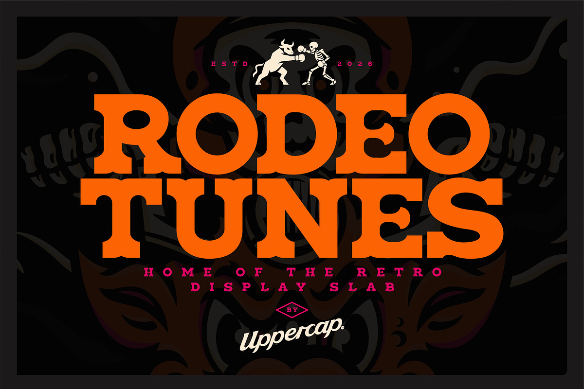 Rodeo Tunes - Western Slab Serif, a Slab Serif Font by UppercapType (Photo 1 of 21)