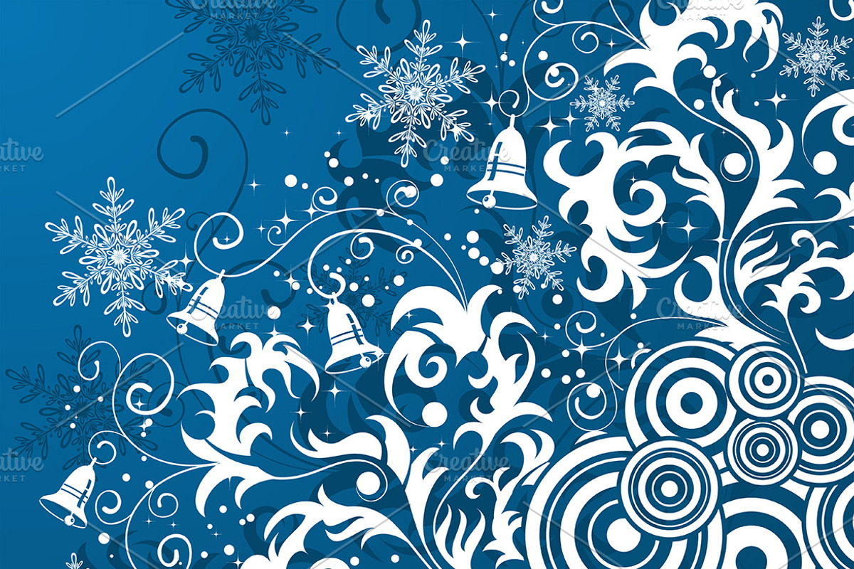 Christmas and New Year Backgrounds, a Decorative Illustration by TAlex (Photo 4 of 6)