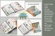 Activities for kids Robots pages, an Education Illustration by Nursery Art (Thumbnail 4 of 8)