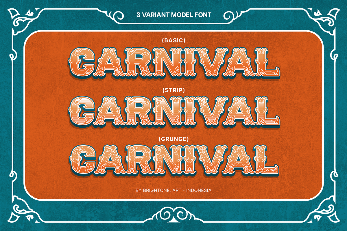 Boldin Carves - Slab Carnival Font, a Slab Serif Font by Brightone (Photo 2 of 9)