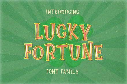 Lucky Fortune, a Script Font by Larin Type Co.
