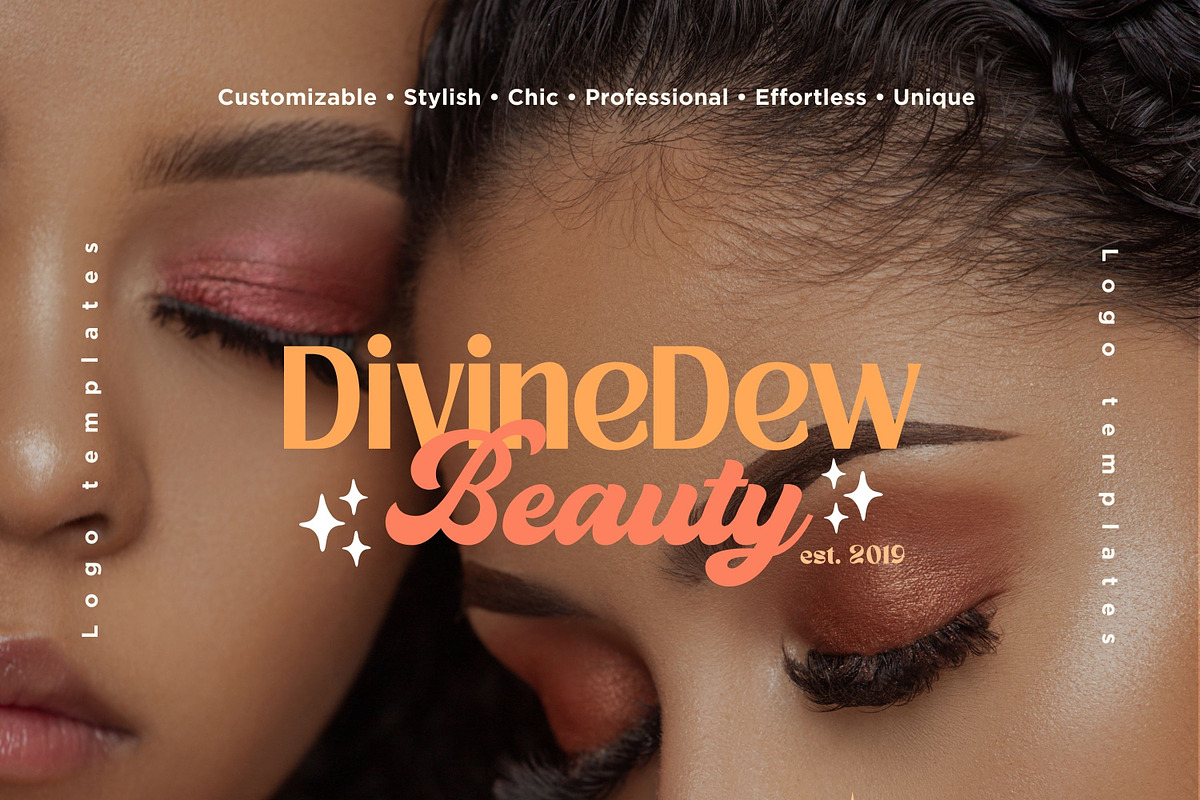 Beauty Logo Design Template Canva, a Branding & Logo Template by Hell Yeah Designs (Photo 1 of 5)