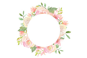 Frames & Wreaths Clipart -Allure Set