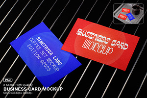 Business Card Mockup - VOL 4, a Product Mockup by Simetrica Labs