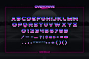 Overdrive Avenue – 2 in 1 Retro Wave, a Symbol Font by Ckybe's Corner (Thumbnail 2 of 14)