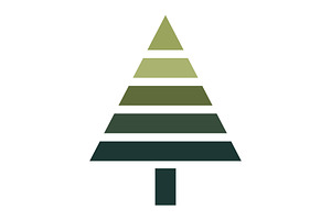 Line Tree Logo, a Branding & Logo Template by Rhealea_Design