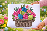 Easter Faux Crochet PNG Bundle, a Texture Illustration by RobertsArt (Thumbnail 2 of 9)