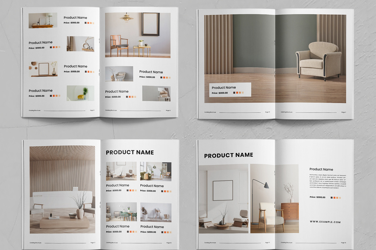 Product Catalog Brochure Template, a Brochure Template by ContestDesign (Photo 3 of 3)
