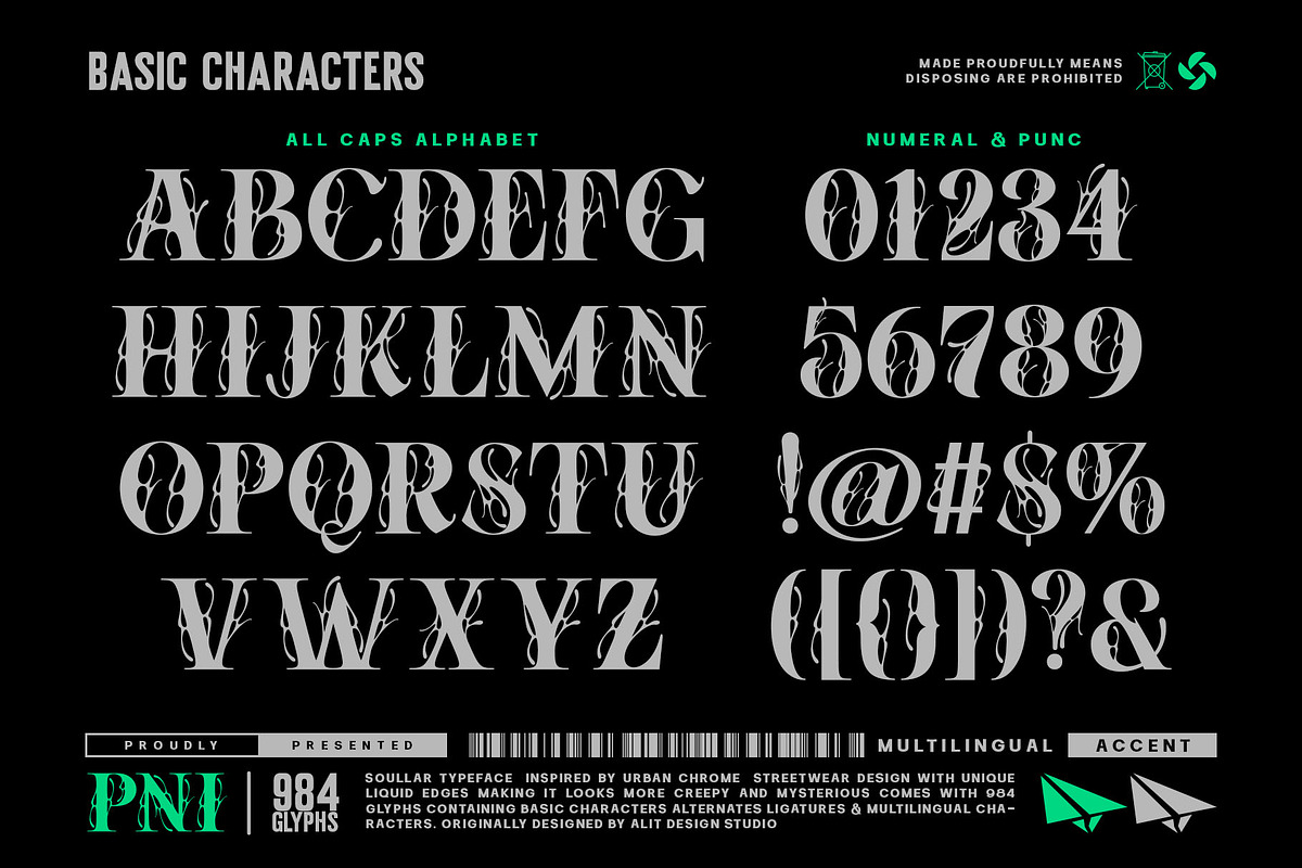 Soullar Typeface, a Serif Font by alit design (Photo 17 of 20)
