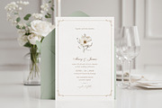 Elegant Wildflower Wedding Invite, an Invitation Template by by creative paper (Thumbnail 1 of 3)