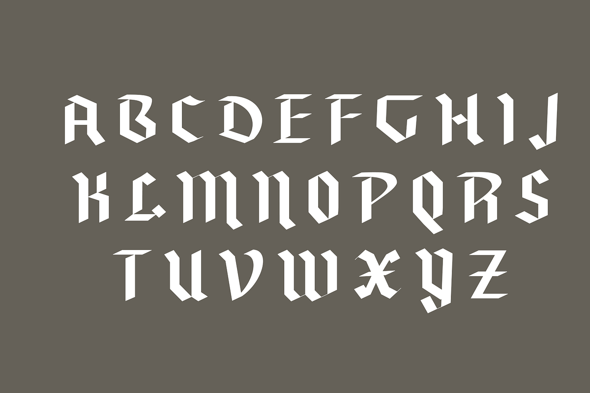 OT Obscur, a Font by OneTen The Studio (Photo 4 of 9)