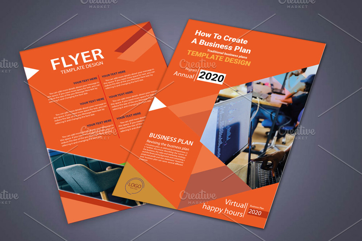 Business Flyer Template, a Flyer Template by Proshanta Sarker (Photo 2 of 3)