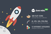 300 Flat icons, an Icon by Icon54 (Thumbnail 3 of 5)