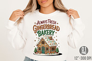 Gingerbread Christmas PNG, Christmas, an Illustration by Designking (Thumbnail 3 of 6)