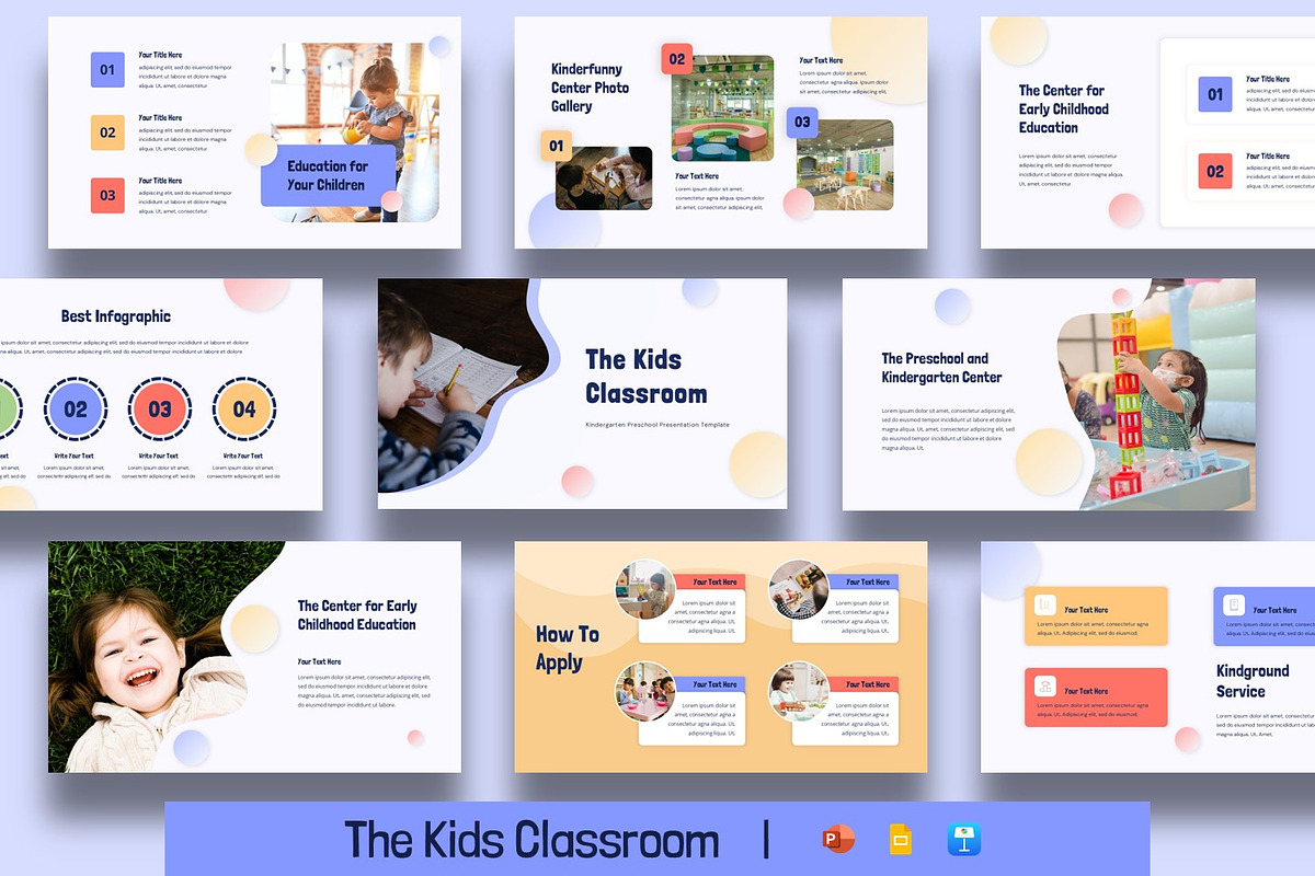 Kids Classroom Presentation, a Presentation Template by BumbleGraph Studio (Photo 1 of 4)