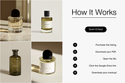 4 Fragrance Bottle Mockup Set, a Packaging Mockup by Digital Asset Co (Thumbnail 7 of 7)