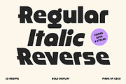 CS Regime – Bold Display Font, a Sans Serif Font by Craft Supply Co. (Thumbnail 3 of 8)