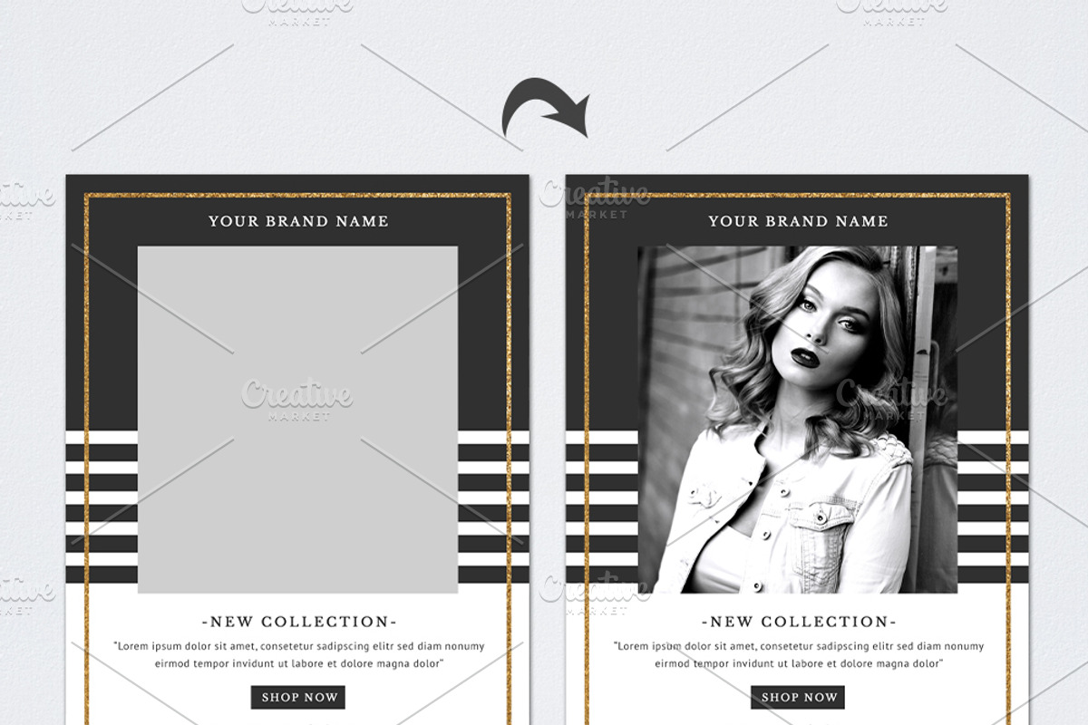 Fashion Flyer Template, a Flyer Template by NM-Design-Studio (Photo 3 of 4)