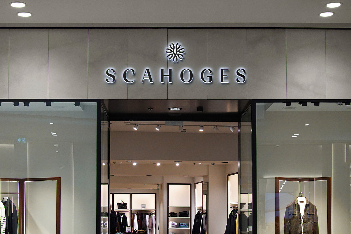 Logo Mockup Modern Store Entrance, a Product Mockup by Asylab (Photo 2 of 5)
