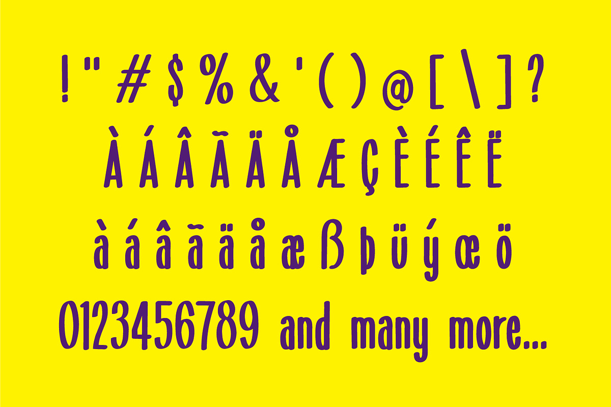 6in1 CASUAL Font Bundles, a Script Font by Konstantine Studio (Photo 18 of 28)