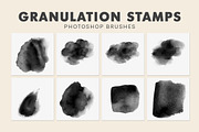 Granulation Stamps Photoshop Brushes, a Brush Add-On by AB-TheDesigner (Thumbnail 3 of 4)