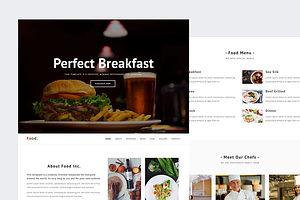 Food - Restaurant HTML Template