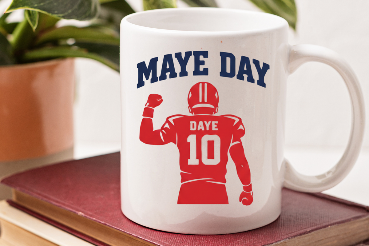 Drake Maye New England Football PNG, a Graphic by Vector Portal (Photo 2 of 6)