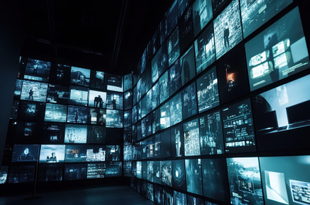 Immersive multimedia experience feat, a Photo by Iftikhar Alam