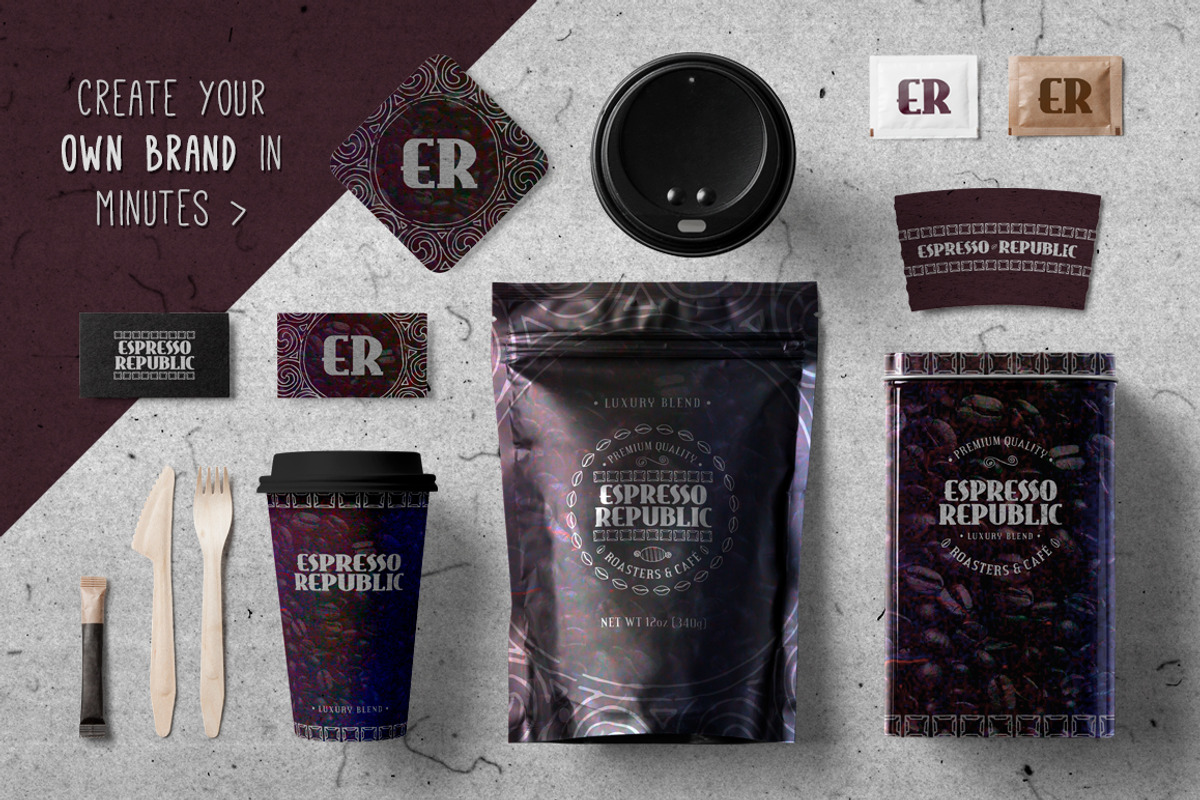 Coffee & Tea Branding Toolkit preview 4