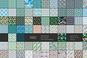 Floral seamless vector bundle, a Pattern Graphic by PatternsBlooming (Thumbnail 8 of 19)