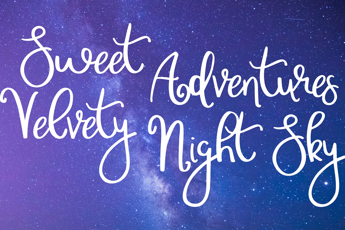 Wonderful & Perfect | A Script Font preview 4