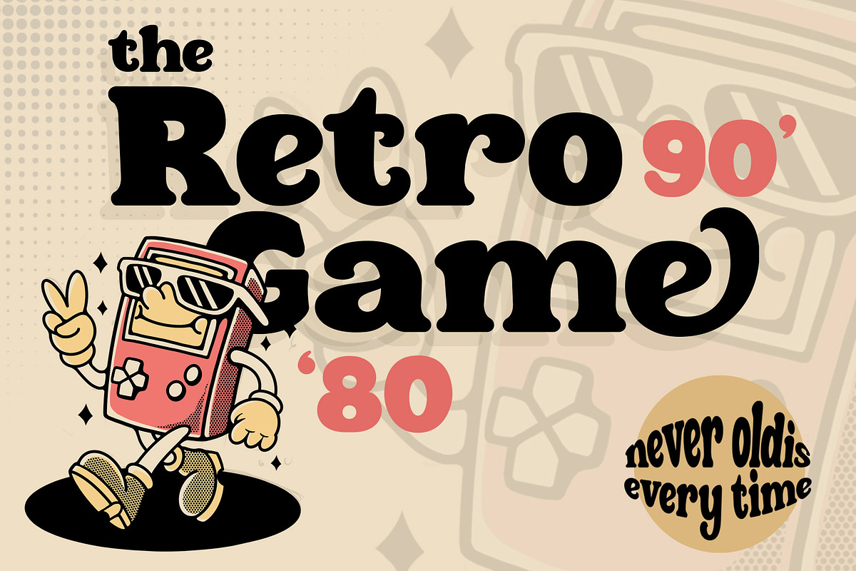 Helicha - Retro Font, a Sans Serif Font by LetterStock (Photo 3 of 6)