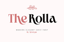 The Rolla - Modern Vintage Serif