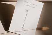 Ms. Augustine  Calligraphy Font, a Script Font by Calamar Studio (Thumbnail 3 of 15)