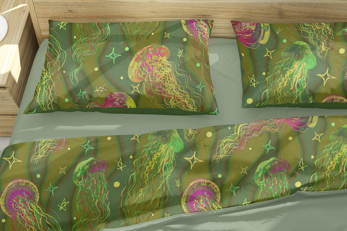 Jellyfish, a Pattern Graphic by Andre_Eva (Photo 7 of 8)