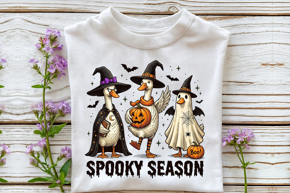 Funny Goose Halloween-Goose, a Work Illustration by Sublimation Artist (Photo 3 of 9)